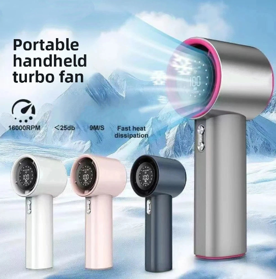 Mini ventilateur turbo LED