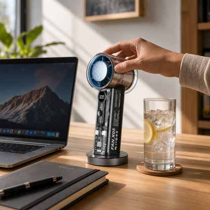 Mini ventilateur glacé USB